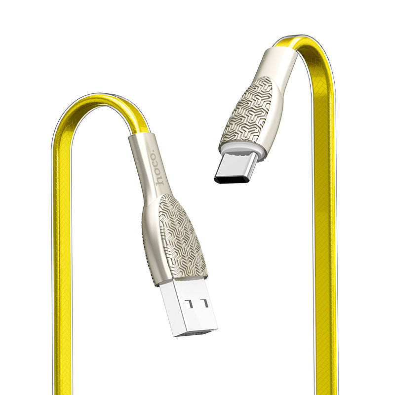 Cable USB to Type-C “U52 Bright” charging data sync