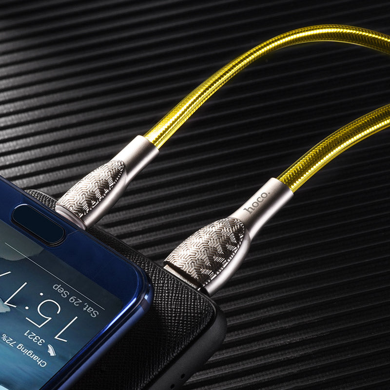 Cable USB to Type-C “U52 Bright” charging data sync