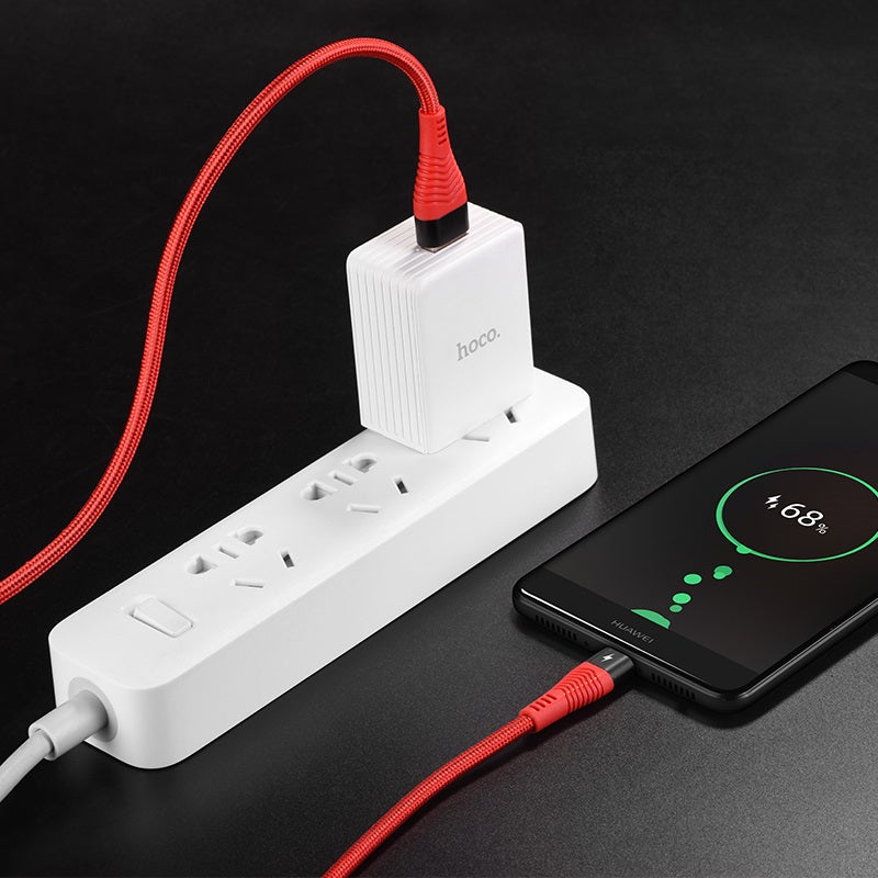 Cable USB to Type-C “U53 5A Flash” charging data sync