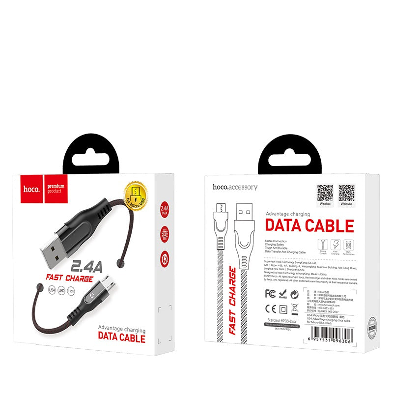 Cable USB to Micro-USB “U54 Advantage” charging data sync