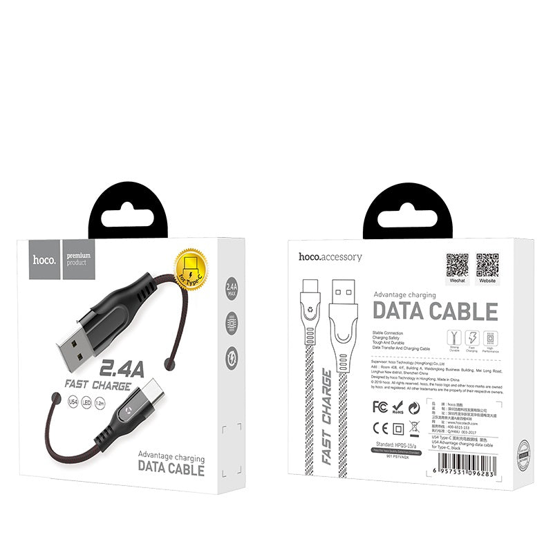 Cable USB to Type-C “U54 Advantage” charging data sync