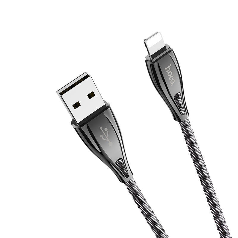Cable USB to Lightning “U56 Metal armor” charging data sync