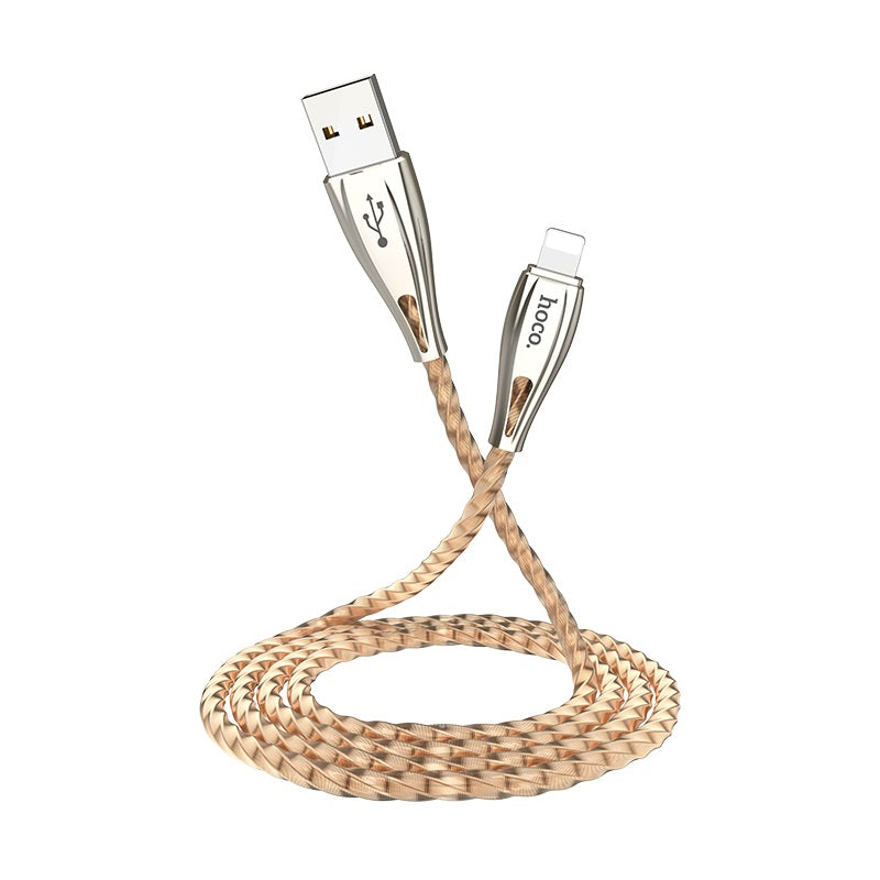 Cable USB to Lightning “U56 Metal armor” charging data sync