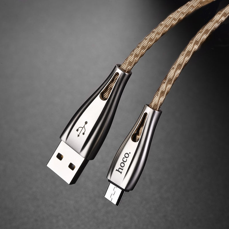 Cable USB to Micro-USB “U56 Metal armor” charging data sync
