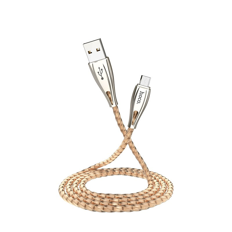 Cable USB to Micro-USB “U56 Metal armor” charging data sync