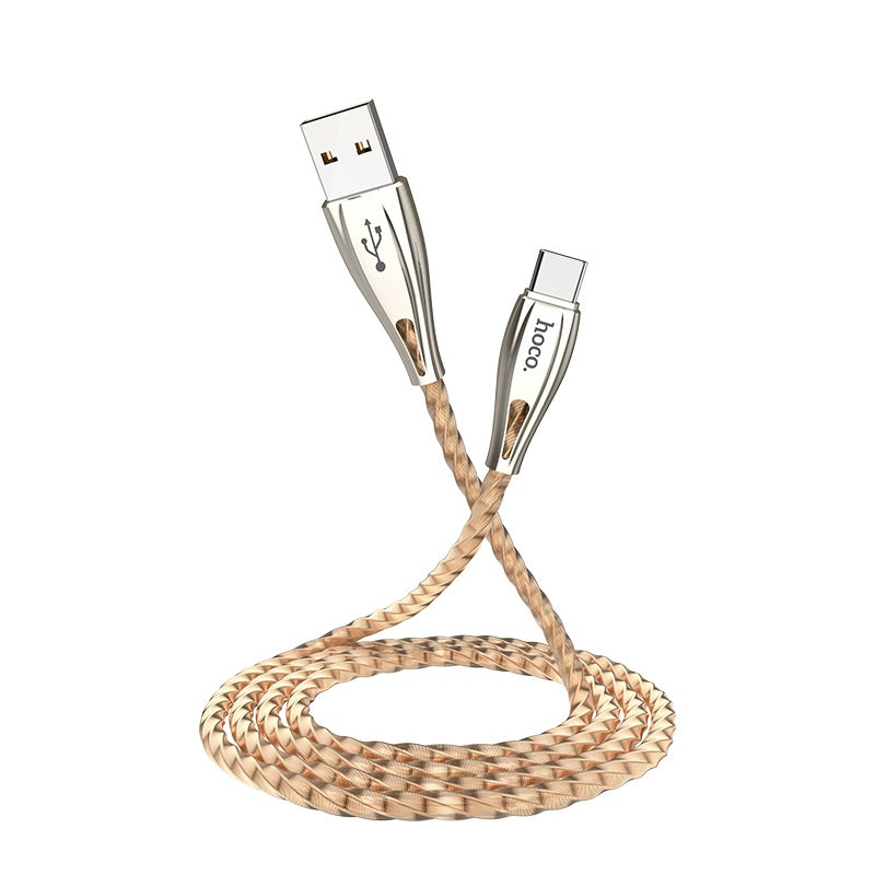 Cable USB to Type-C “U56 Metal armor” charging data sync