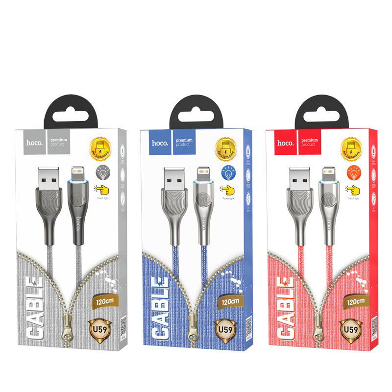 Cable USB to Lightning “U59 Enlightenment” charging data sync
