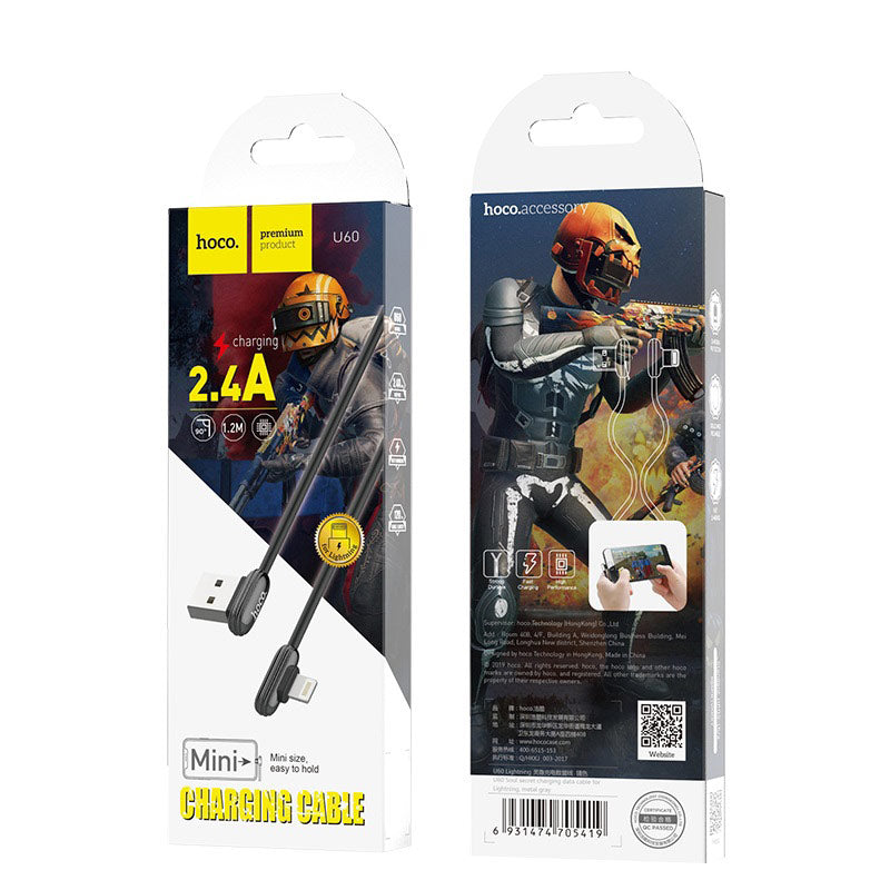 Cable USB to Lightning “U60 Soul secret” charging data sync