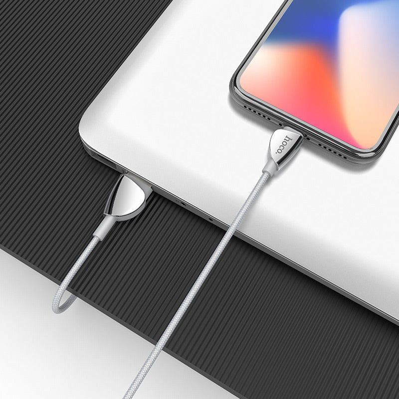 Cable USB to Lightning “U62 Simple” charging data sync