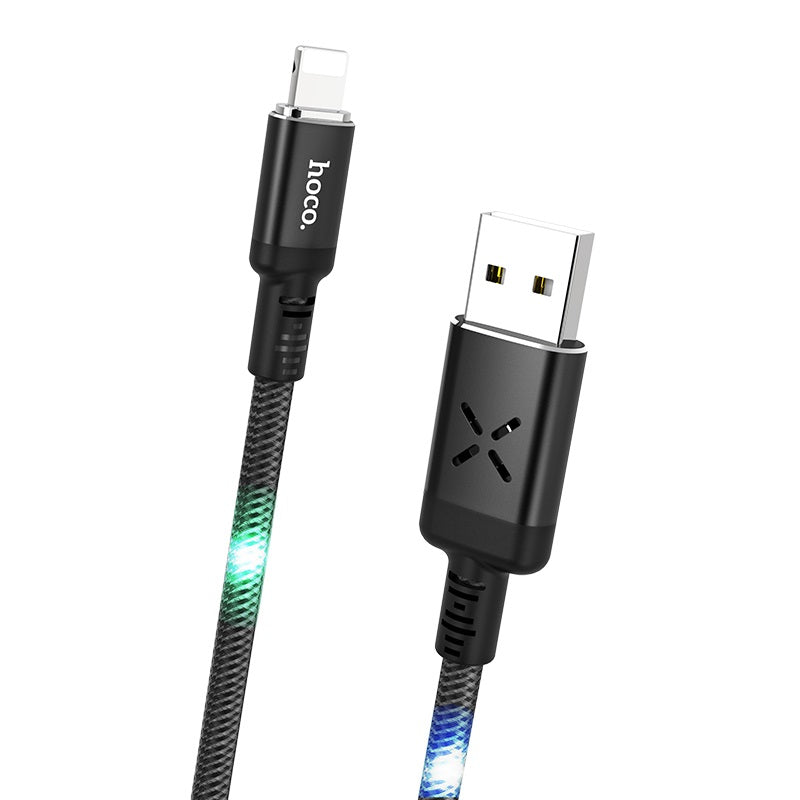 Cable USB to Lightning “U63 Spirit” charging data sync with backlight