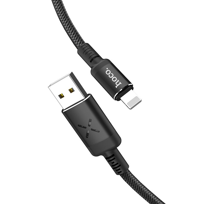 Cable USB to Lightning “U63 Spirit” charging data sync with backlight