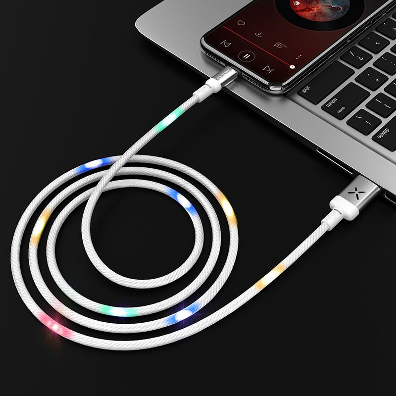 Cable USB to Micro-USB “U63 Spirit” charging data sync with backlight