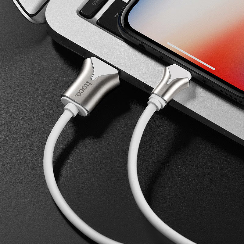 Cable USB to Lightning “U67 Soft silicone” charging data sync