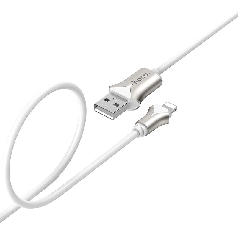 Cable USB to Lightning “U67 Soft silicone” charging data sync
