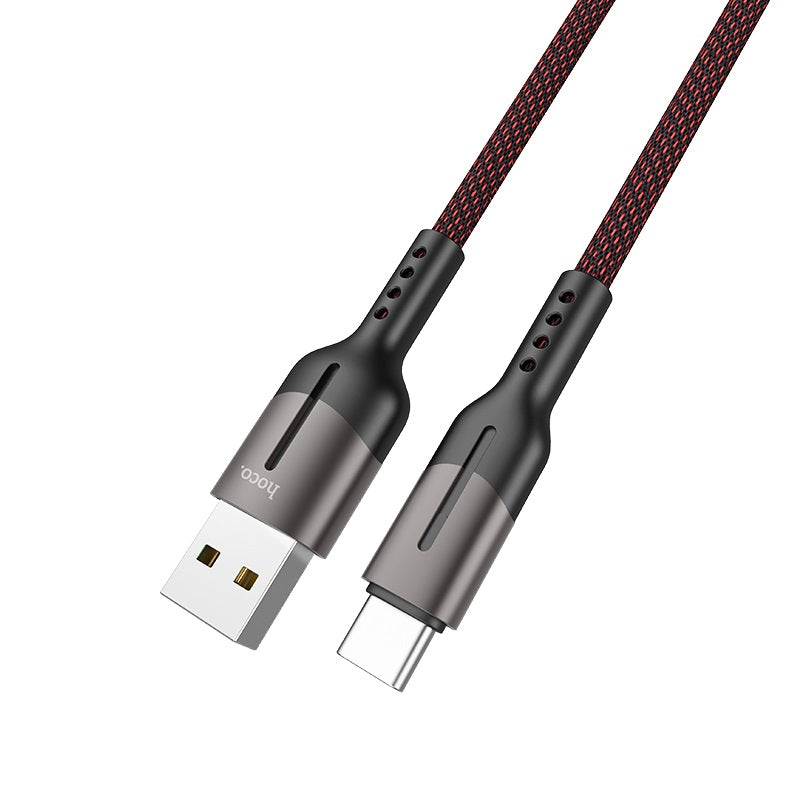 Cable USB to Type-C 5A “U68 Gusto” flash charging data sync