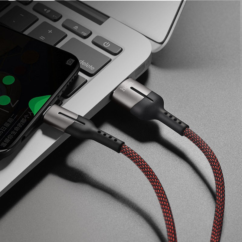 Cable USB to Type-C 5A “U68 Gusto” flash charging data sync