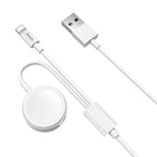Cable USB to Lightning “U69 2-in-1” with wireless charger