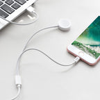 Cable USB to Lightning “U69 2-in-1” with wireless charger