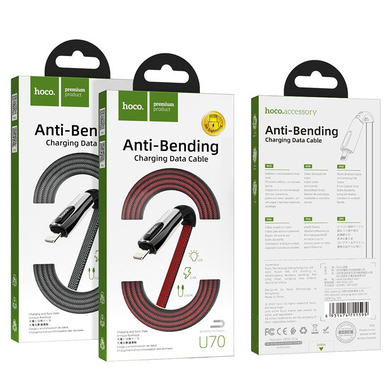 Cable USB to Lightning “U70 Splendor” charging data sync