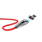 Cable USB to Lightning “U75 Blaze” magnetic charging data sync