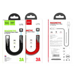 Cable USB to Lightning “U75 Blaze” magnetic charging data sync
