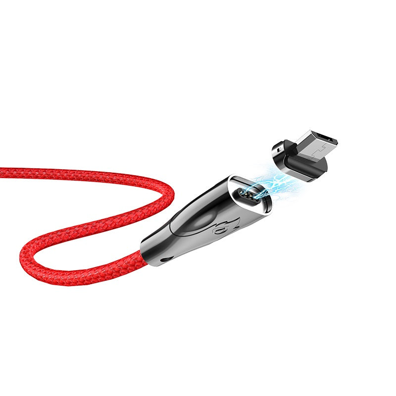 Cable USB to Micro-USB “U75 Blaze” magnetic charging data sync