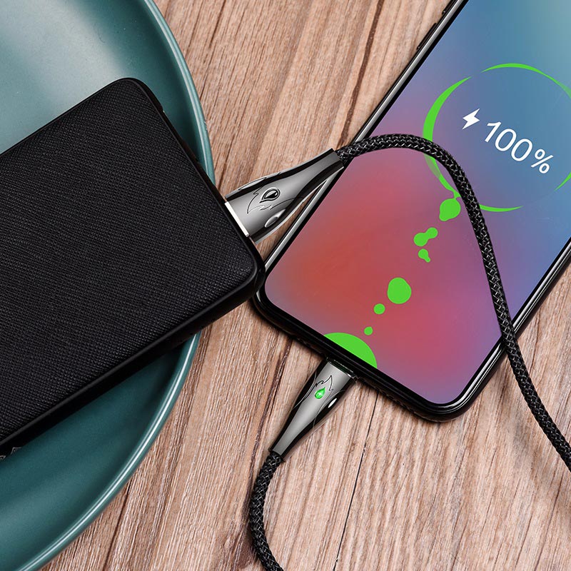 Cable USB to Micro-USB “U75 Blaze” magnetic charging data sync