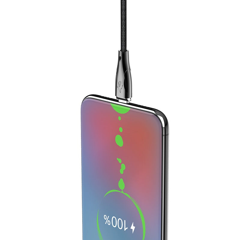 Cable USB to Micro-USB “U75 Blaze” magnetic charging data sync