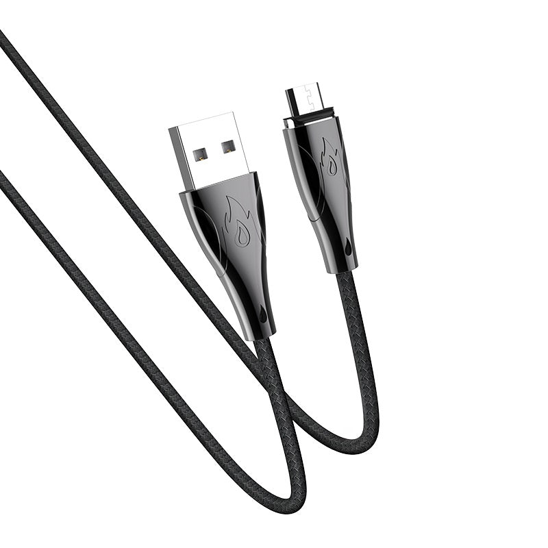 Cable USB to Micro-USB “U75 Blaze” magnetic charging data sync