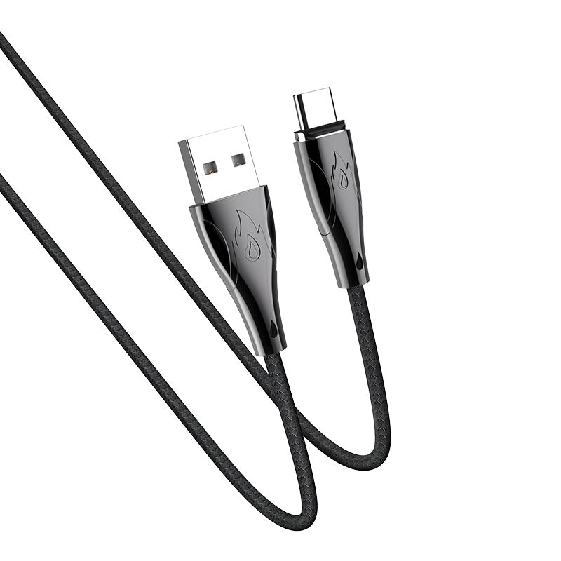 Cable USB to Type-C “U75 Blaze” magnetic charging data sync
