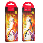 Cable USB to Lightning “U77 Excellent elbow”charging data sync