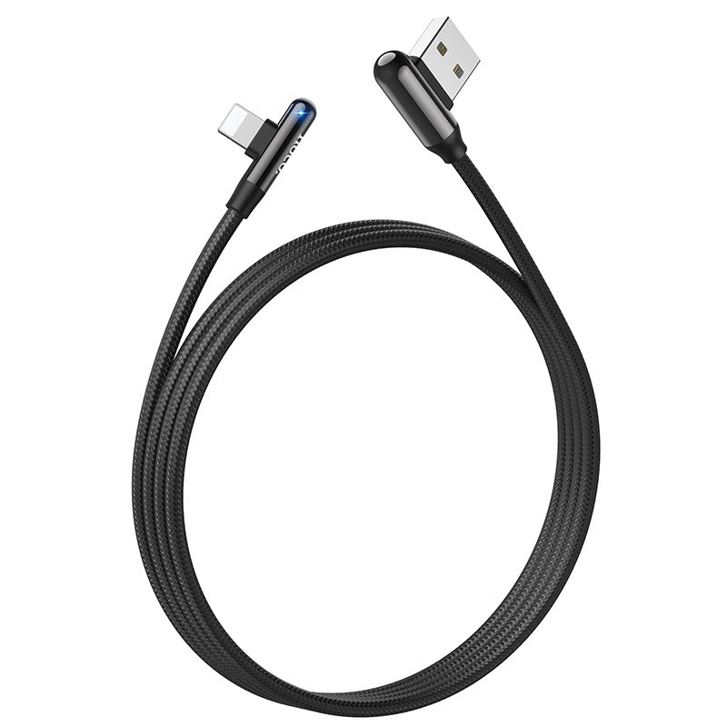 Cable USB to Lightning “U77 Excellent elbow”charging data sync