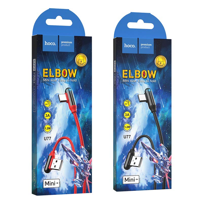 Cable USB to Type-C “U77 Excellent elbow”charging data sync
