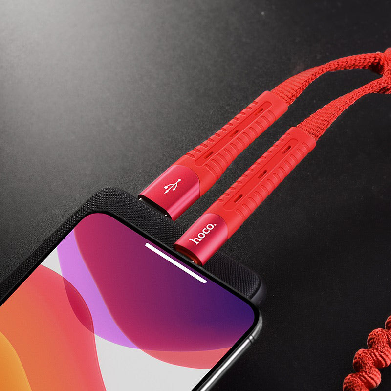 Cable USB to Lightning “U78 Cotton treasure” charging data sync