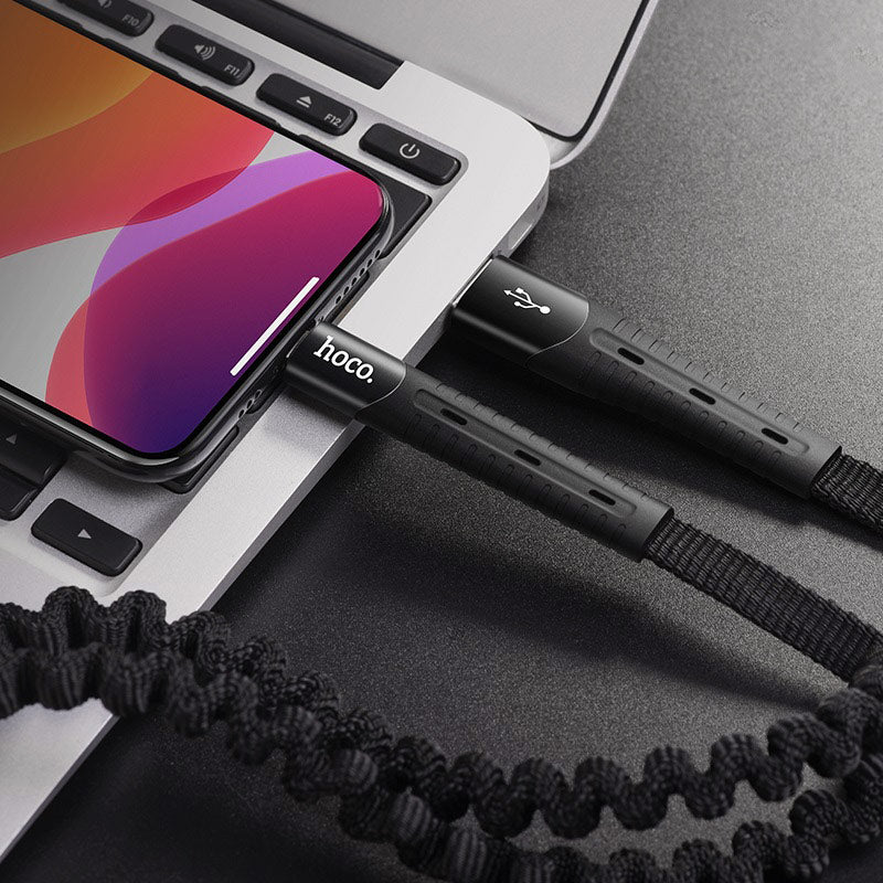 Cable USB to Lightning “U78 Cotton treasure” charging data sync