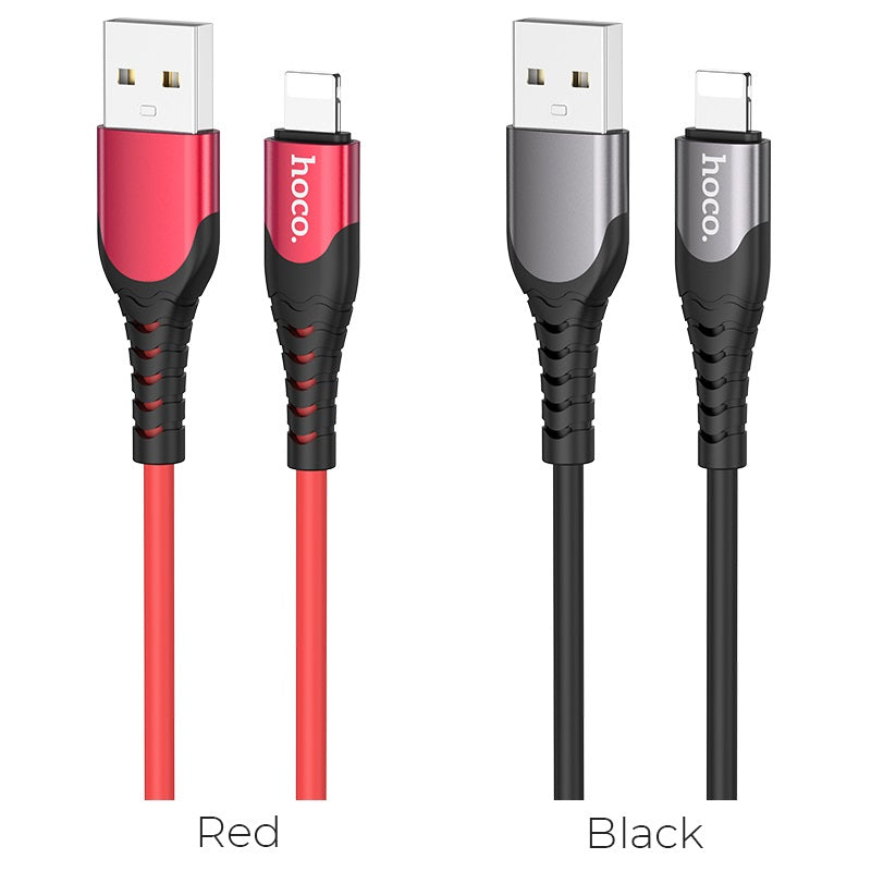 Cable USB to Lightning “U80 Cool silicone” charging data sync