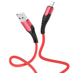 Cable USB to Lightning “U80 Cool silicone” charging data sync