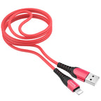 Cable USB to Lightning “U80 Cool silicone” charging data sync