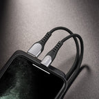 Cable USB to Lightning “U80 Cool silicone” charging data sync