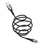Cable USB to Lightning “U80 Cool silicone” charging data sync