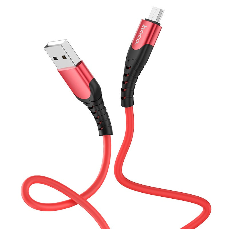 Cable USB to Micro-USB “U80 Cool silicone” charging data sync