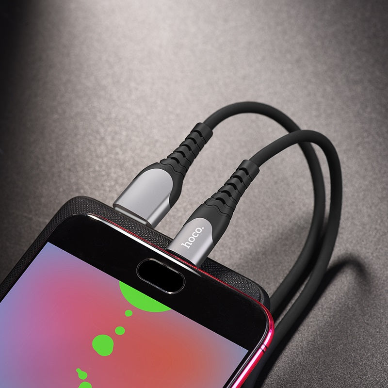 Cable USB to Micro-USB “U80 Cool silicone” charging data sync