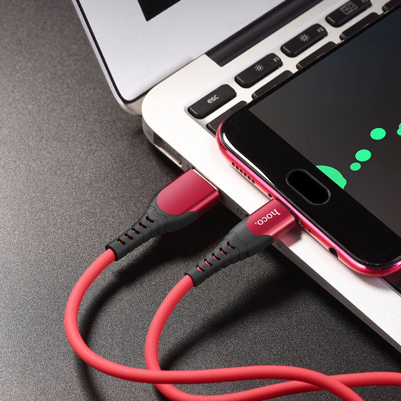 Cable USB to Micro-USB “U80 Cool silicone” charging data sync