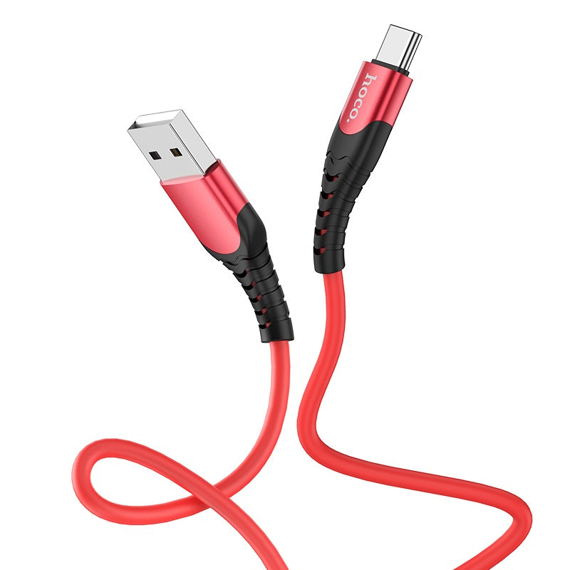 Cable USB to Type-C “U80 Cool silicone” charging data sync