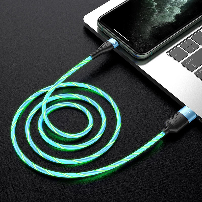 Cable USB to Lightning “U85 Charming night” charging data sync