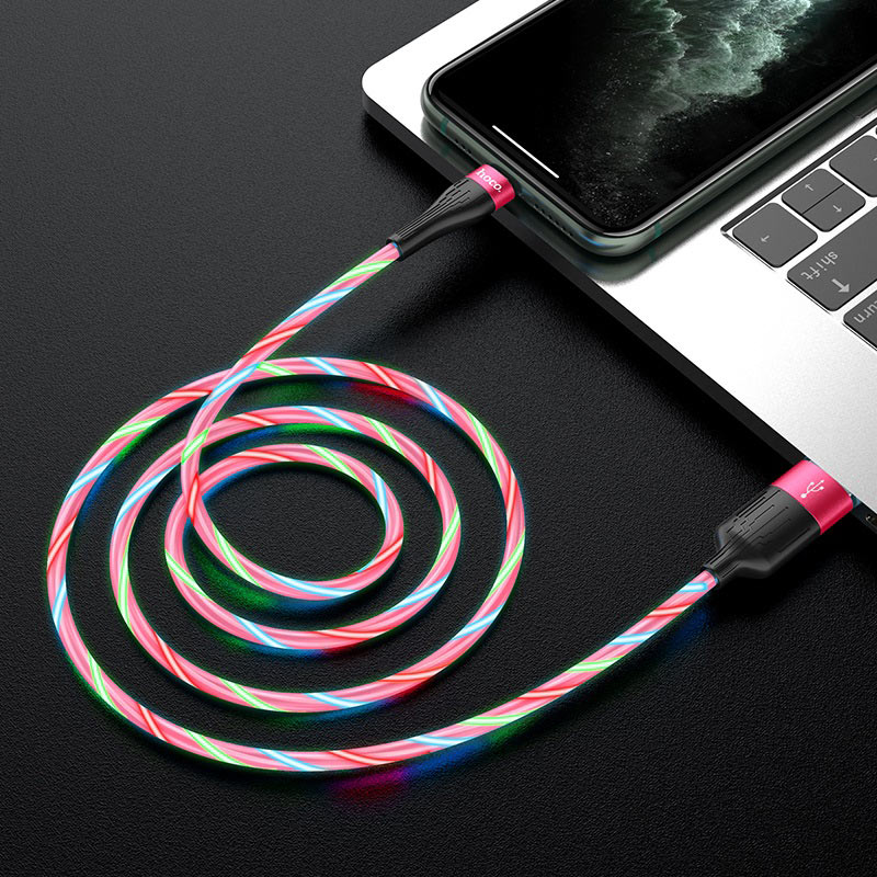 Cable USB to Lightning “U85 Charming night” charging data sync