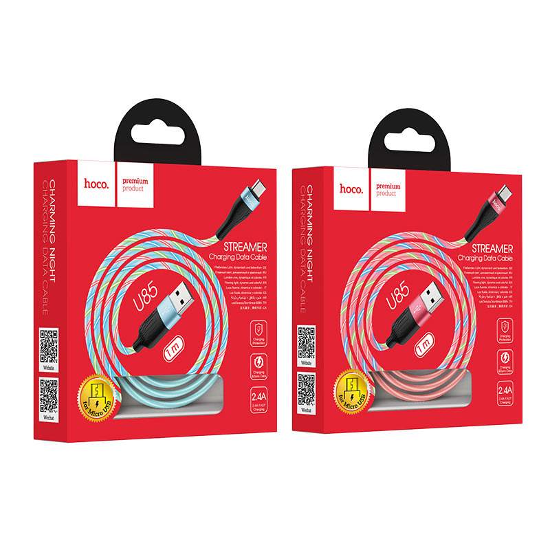 Cable USB to Micro-USB “U85 Charming night” charging data sync