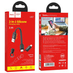 Cable 2-in-1 “U87 Cool” charging data sync