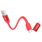 Cable 2-in-1 “U87 Cool” charging data sync