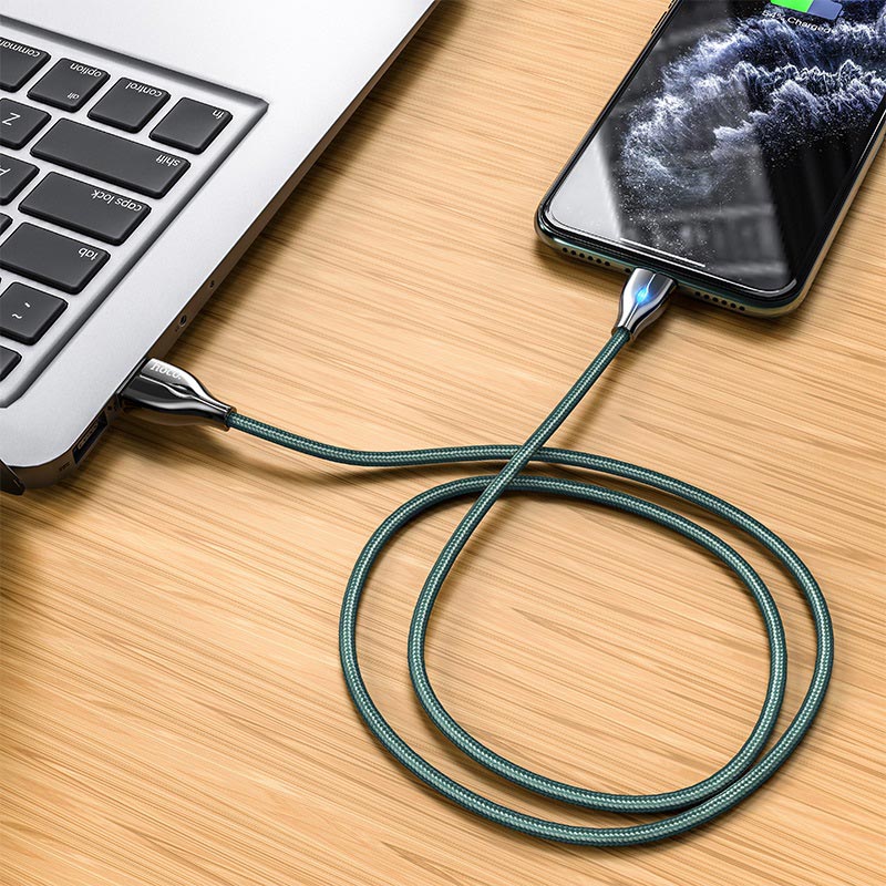 Cable USB to Lightning “U88 Amazing colors” charging data sync